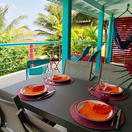Pipirite Chantant - Maison Creole Vue Mer Sainte-Rose Zewnętrze zdjęcie