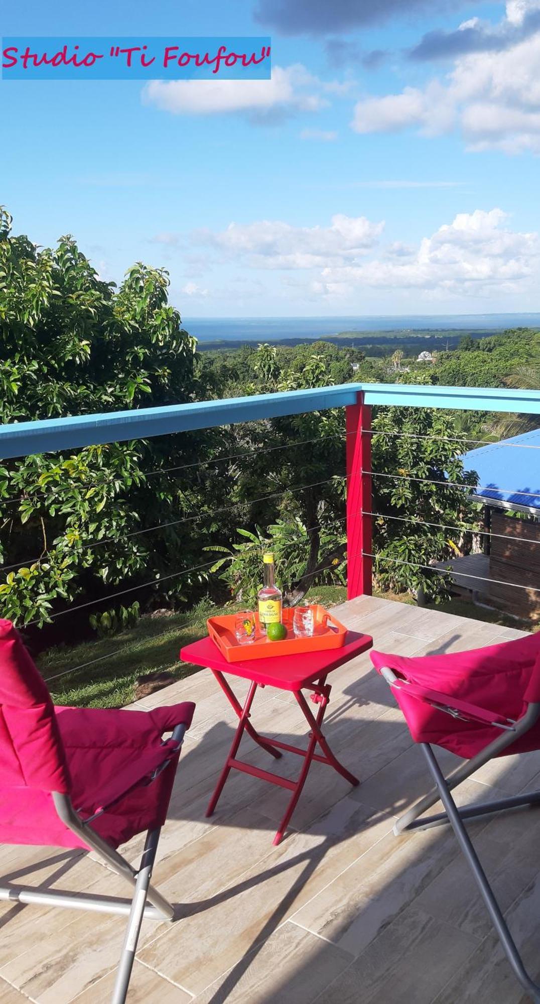 Pipirite Chantant - Maison Creole Vue Mer Sainte-Rose Zewnętrze zdjęcie