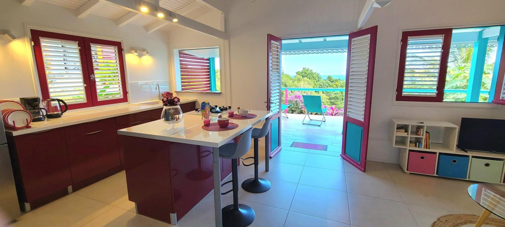 Pipirite Chantant - Maison Creole Vue Mer Sainte-Rose Zewnętrze zdjęcie